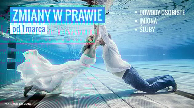 Dowody osobiste, imiona, śluby - zmiany w prawie