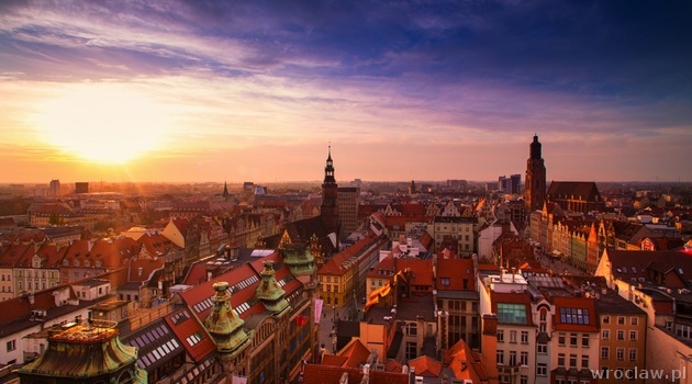Zobacz Wrocław z lotu ptaka