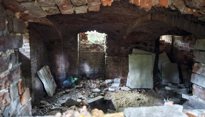 Grobowiec Lauterbach&oacute;w w Wilczynie - wnętrze