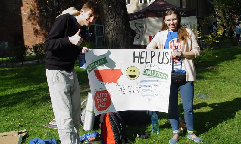 Cel Auto Stop Race 2015: Chalkidiki w Grecji