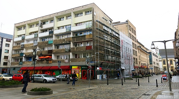 Remont budynku z barem "Miś"