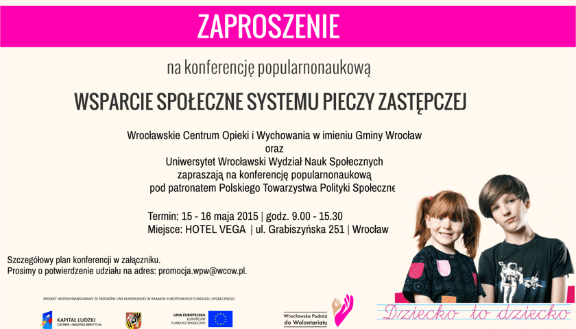Zaproszenie na konferencję naukową