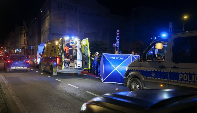 Akcja policji na Zamkowej