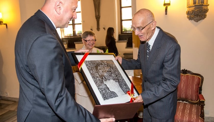 90. urodziny prof. Ryszarda Krasnodębskiego [ZDJĘCIA]