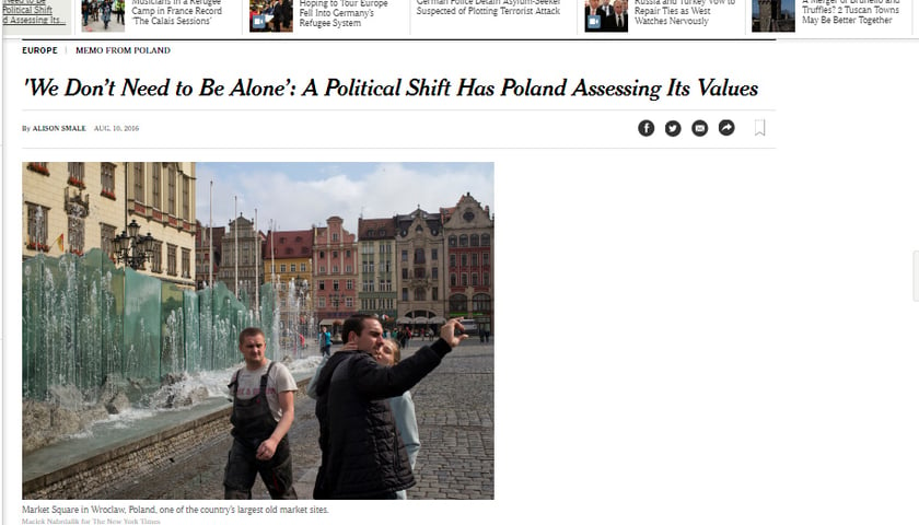 O Wrocławiu w The New York Times
