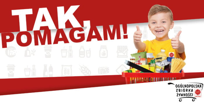 9 i 10 grudnia zbiórka żywności Caritasu dla ubogich