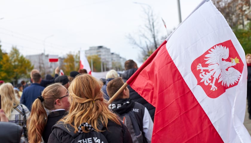 Zdjęcie ilustracyjne, archiwalne z ubiegłorocznej Radosnej Parady Niepodległości 