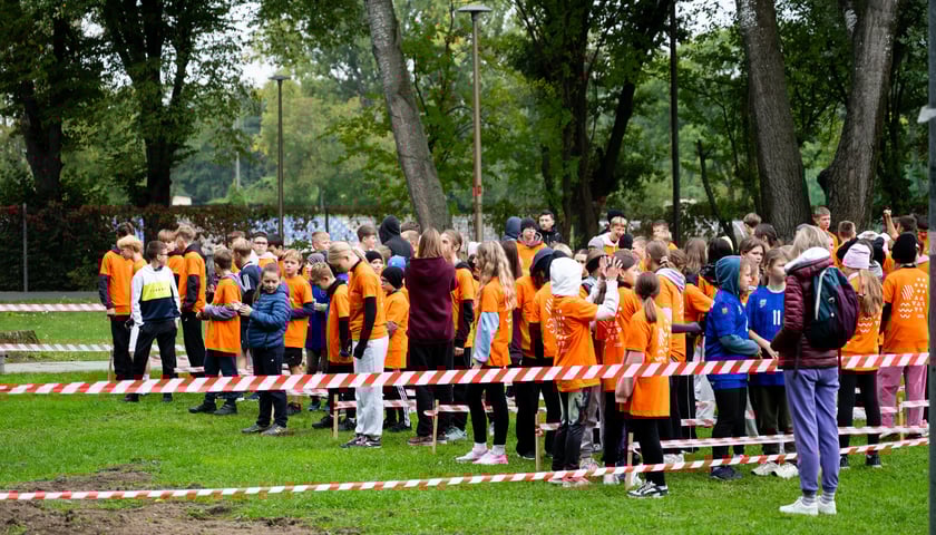 Uczestnicy biegów na orientację