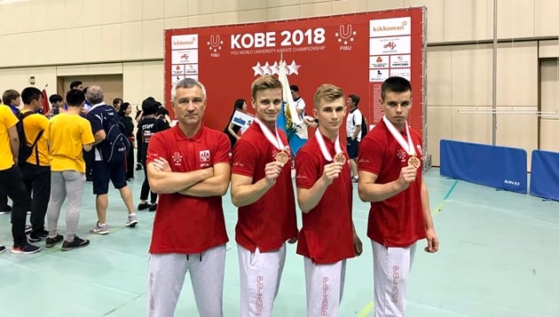 Wrocławscy studenci medalistami mistrzostw świata w karate
