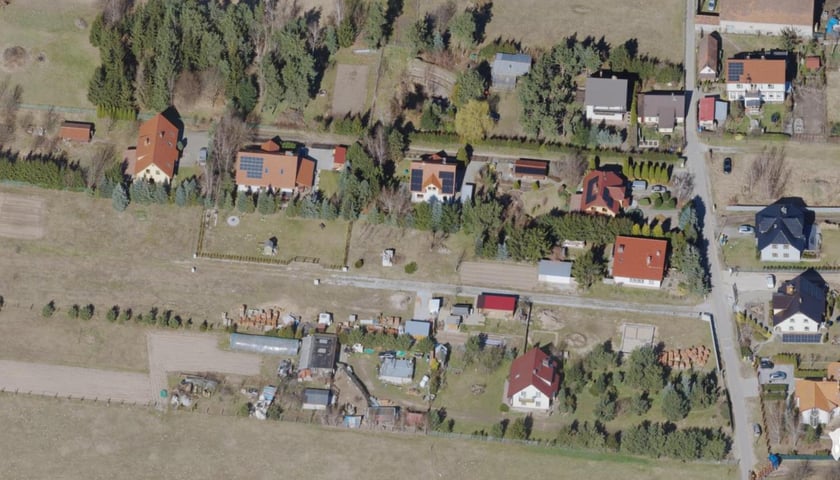 <p>Świniary, widok z lotu ptaka</p>