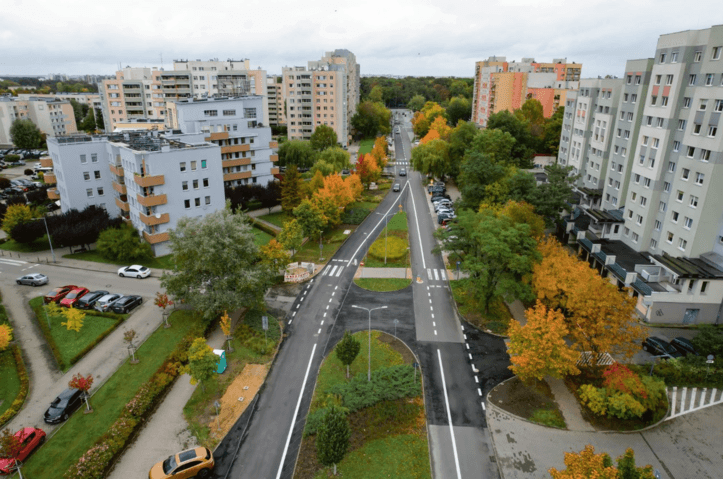 Jedna z wyremontowanych ulic w ramach akcji Wrocław na Dobrej Drodze