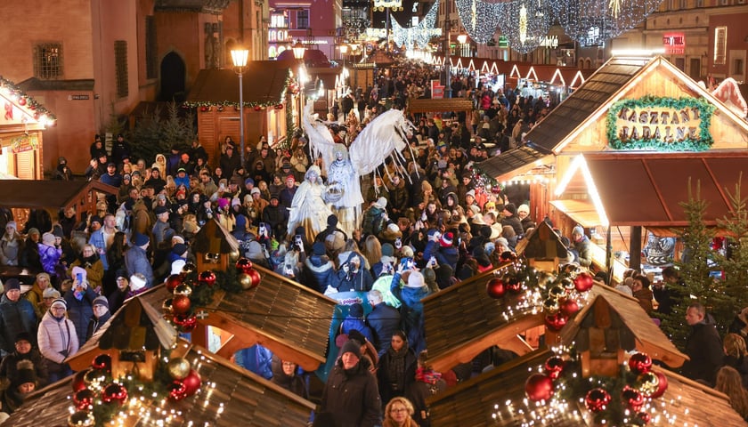 Wieczór otwierający jarmark świąteczny na Rynku we Wrocławiu, 21 listopada 2025