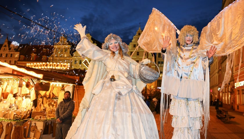 Wieczór otwierający jarmark świąteczny na Rynku we Wrocławiu, 21 listopada 2025