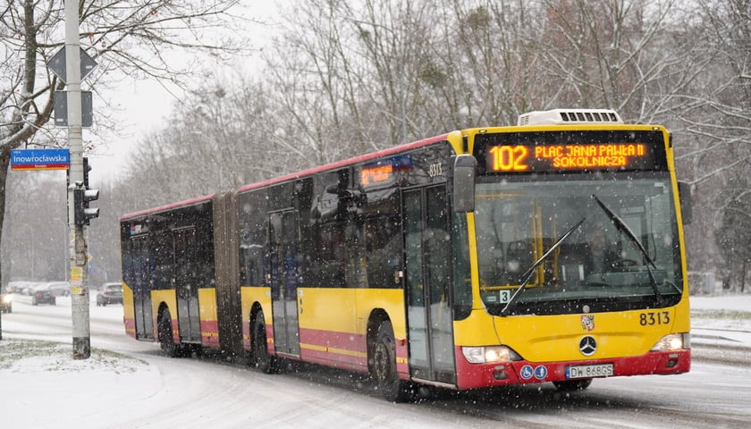Pierwszy śnieg we Wrocławiu, 24.11.2025