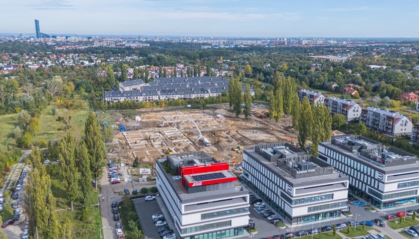 Budowa Zespołu Szkolno-Przedszkolnego przy ul. Zwycięskiej, październik 2024