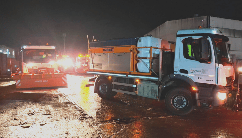 Pojazdy gotowe do wyjazdu na miasto