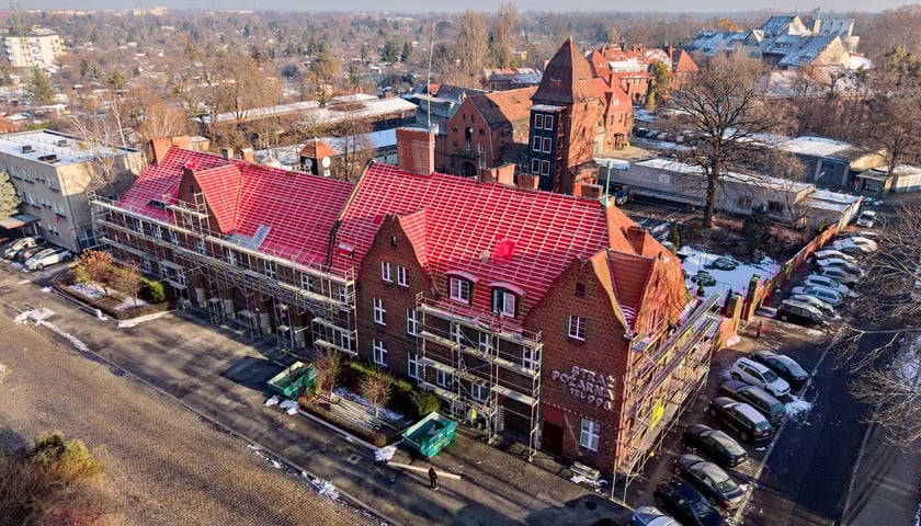 Jednostka straży pożarnej przy ul. Gdańskiej we Wrocławiu
