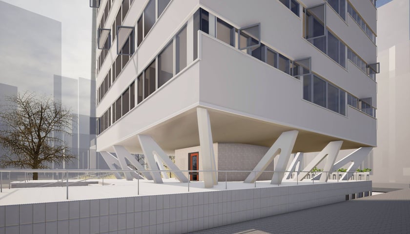 Wizualizacja Trzonolinowca (ul. Kościuszki 72)