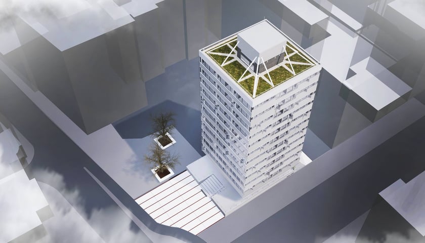 Wizualizacja Trzonolinowca (ul. Kościuszki 72)