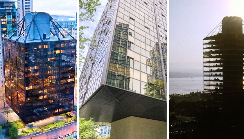 The Qube i The Qube w budowie, Vancouver, Kanada