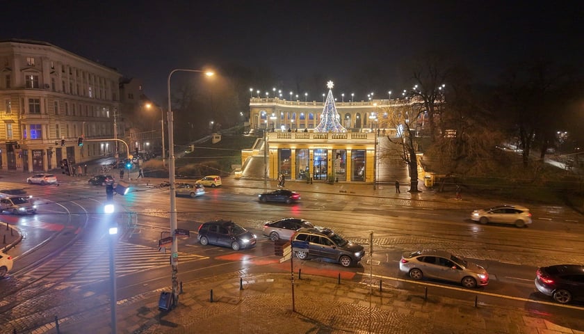 Świąteczne dekoracje na Bastionie Sakwowym