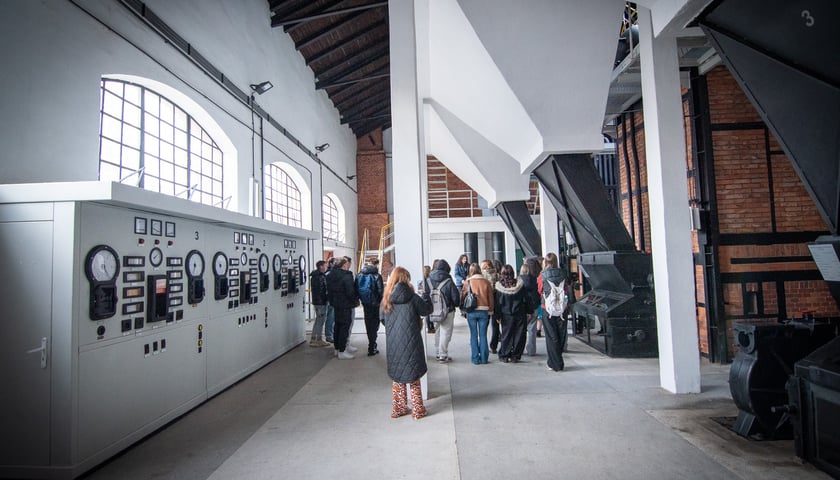 Zwiedzanie kotłowni wschodniej