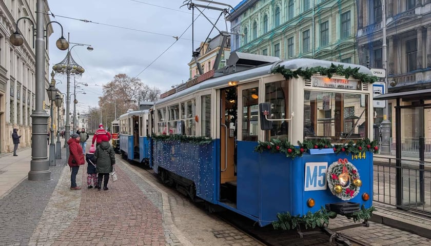 Świąteczny tramwaj