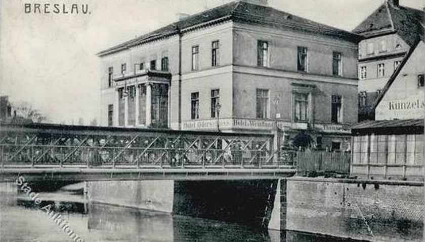 Most Piaskowy w latach 1910-1930