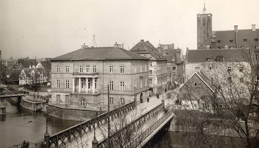 Most Piaskowy w roku 1923