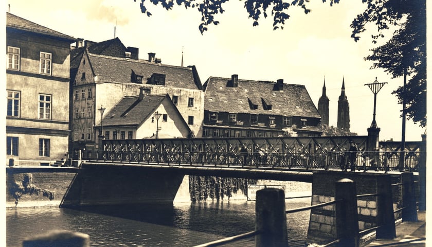 Most Piaskowy w latach 1930-1940