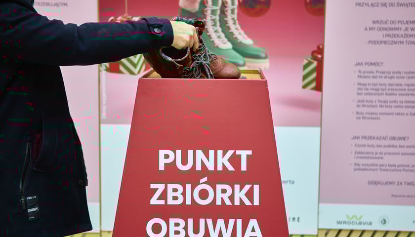 We Wroclavii trwa Charytatywna Zbiórka Obuwia