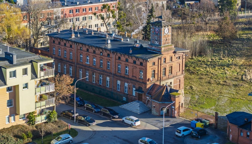 Zabudowania dawnej cukrowni Klecina, grudzień 2025