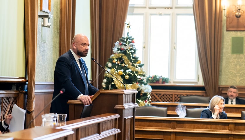 Jacek Sutryk, prezydent Wrocławia.