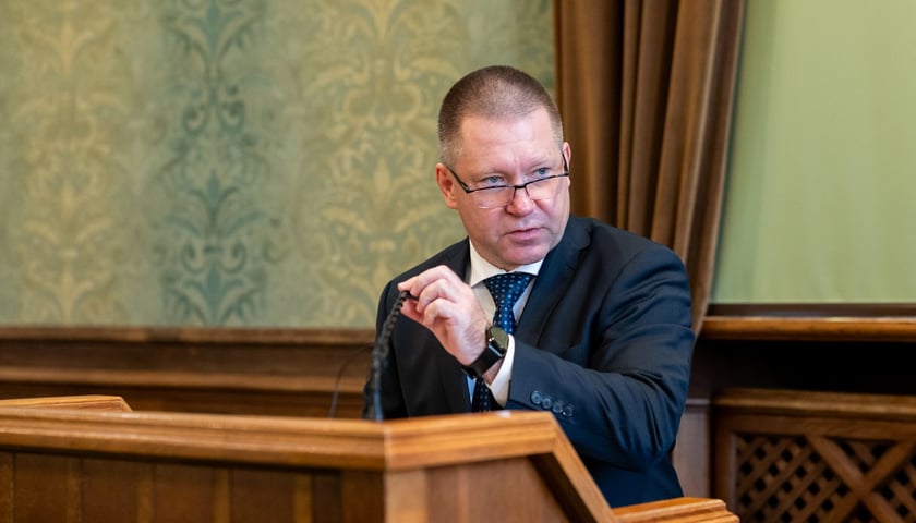 Marcin Urban, skarbnik Wrocławia