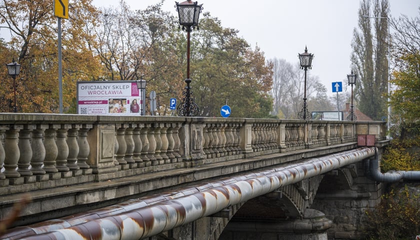 Most Oławski jesienią 2024