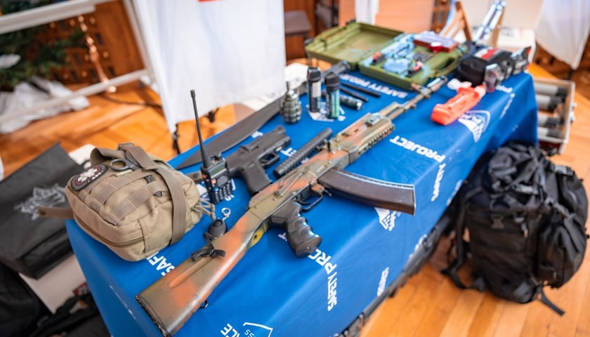 Szkolenie w ramach programu "Bezpieczny Wrocław" w I LO we Wrocławiu