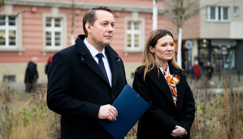 <p>Michał Młyńczak i Iwona Gosa, 22 grudnia 2025</p>