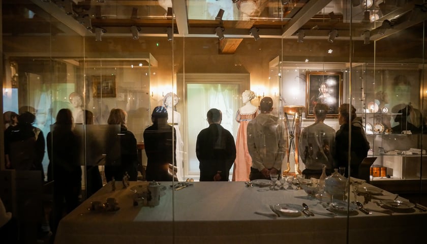 Młodzież w Muzeum Pana Tadeusza