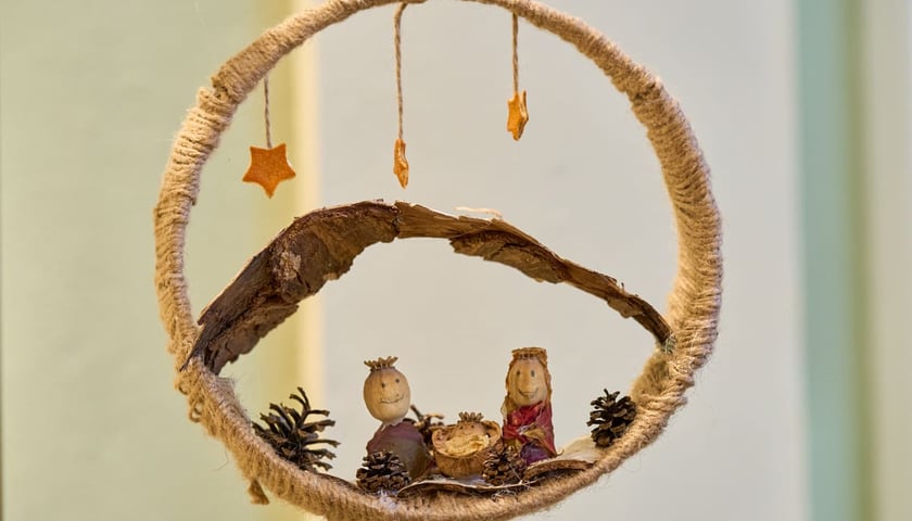 Wystawa szopek wykonanych przez dzieci i młodzież. Muzeum Etnograficzne we Wrocławiu