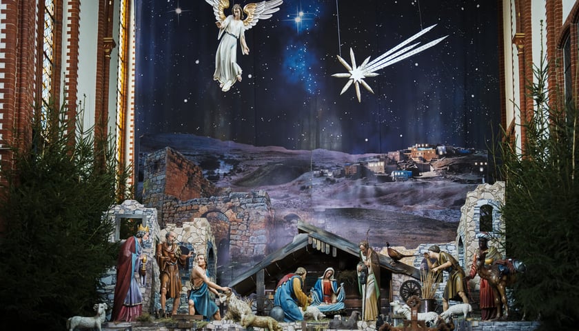 Szopka w kościele św. Antoniego na Karłowicach