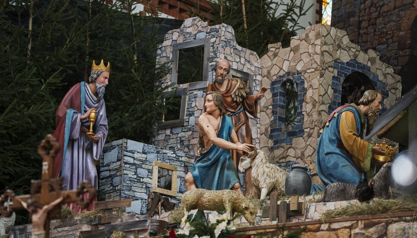 Szopka w kościele św. Antoniego na Karłowicach