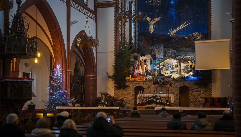 Szopka w kościele św. Antoniego na Karłowicach