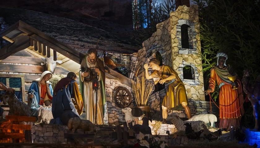 Szopka w kościele św. Antoniego na Karłowicach