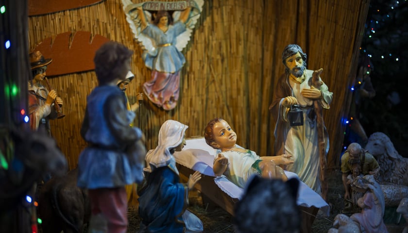 Bożonarodzeniowa szopka w kościele pw. św. Michała Archanioła na Ołbinie