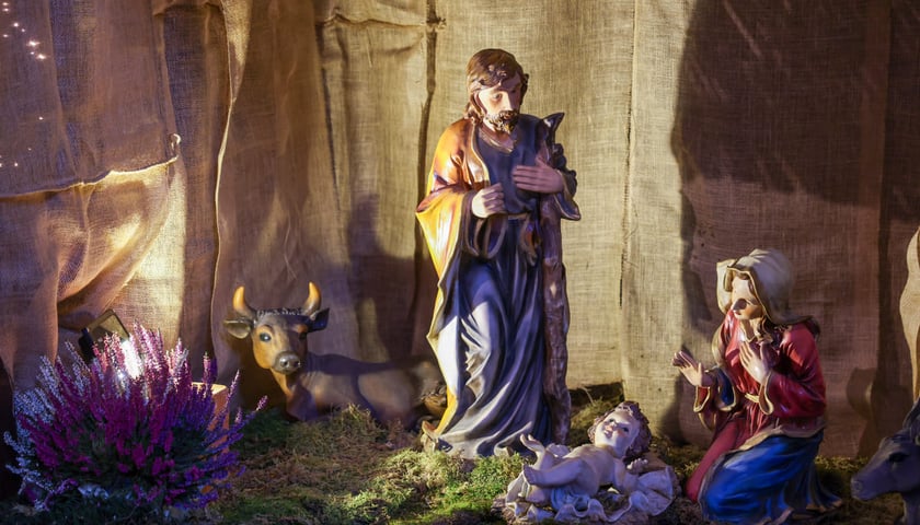 Bożonarodzeniowa szopka w kościele św. Wojciecha na Starym Mieście