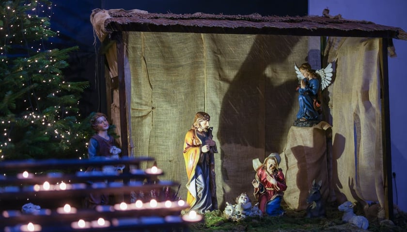 Bożonarodzeniowa szopka w kościele św. Wojciecha na Starym Mieście