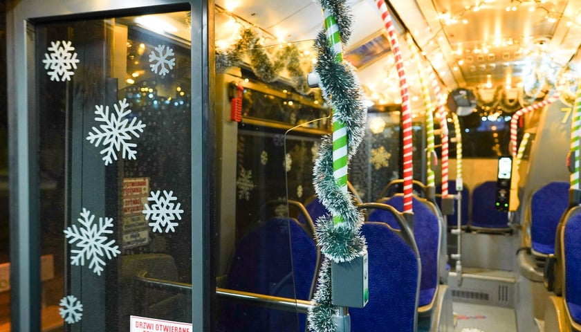 Świąteczny autobus MPK Wrocław