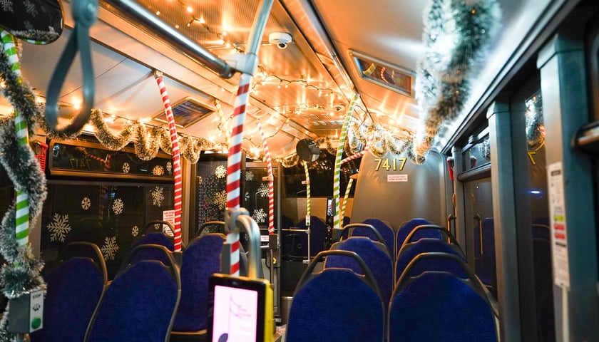 Świąteczny autobus MPK Wrocław