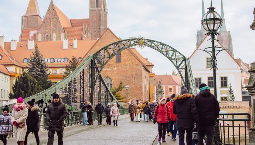 Most Tumski we Wrocławiu, 26 grudnia 2025