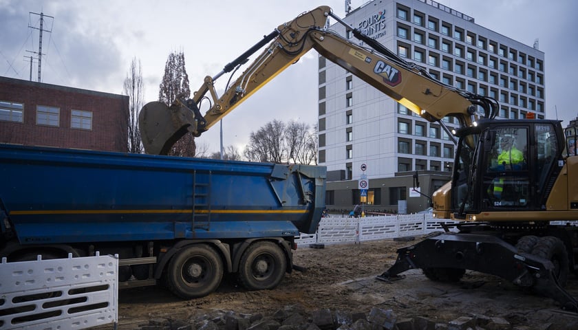 Awaria magistrali na Gajowicach